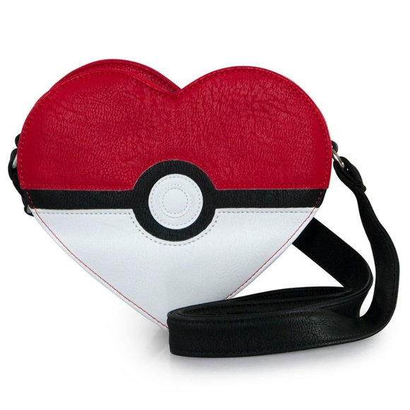 Loungefly Handbags - Loungefly x Pokémon Heart Pokéball Crossbody Bag